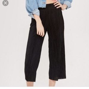 Black top shop wide legs pants
